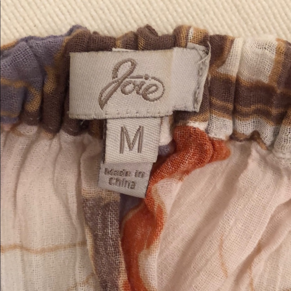 Joie Button Front Halter Top Size Medium - image 5